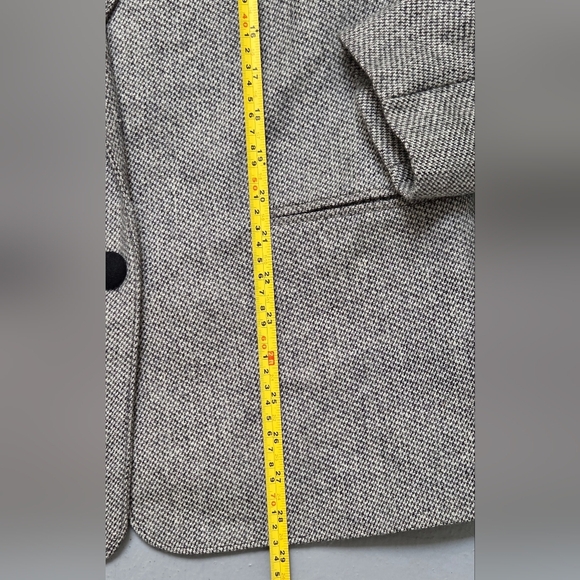 Alfred Dunner Women's Wool Classic Heathered Gray 2 Button Sz 8 Blazer Jacket - Picture 11 of 15